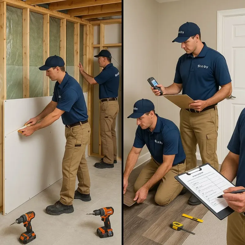 Repairs and Reconstruction process in Charleroi, PA