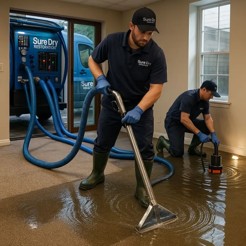 Water Extraction and Removal process in Charleroi, PA